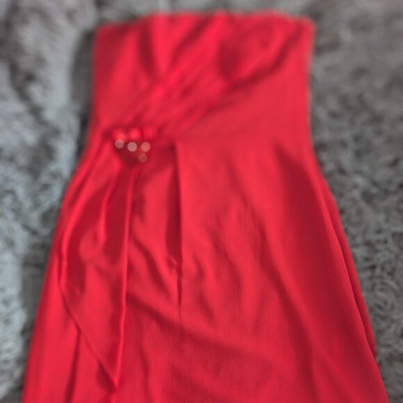 Esprit red cocktail dress - Picture 1 of 3
